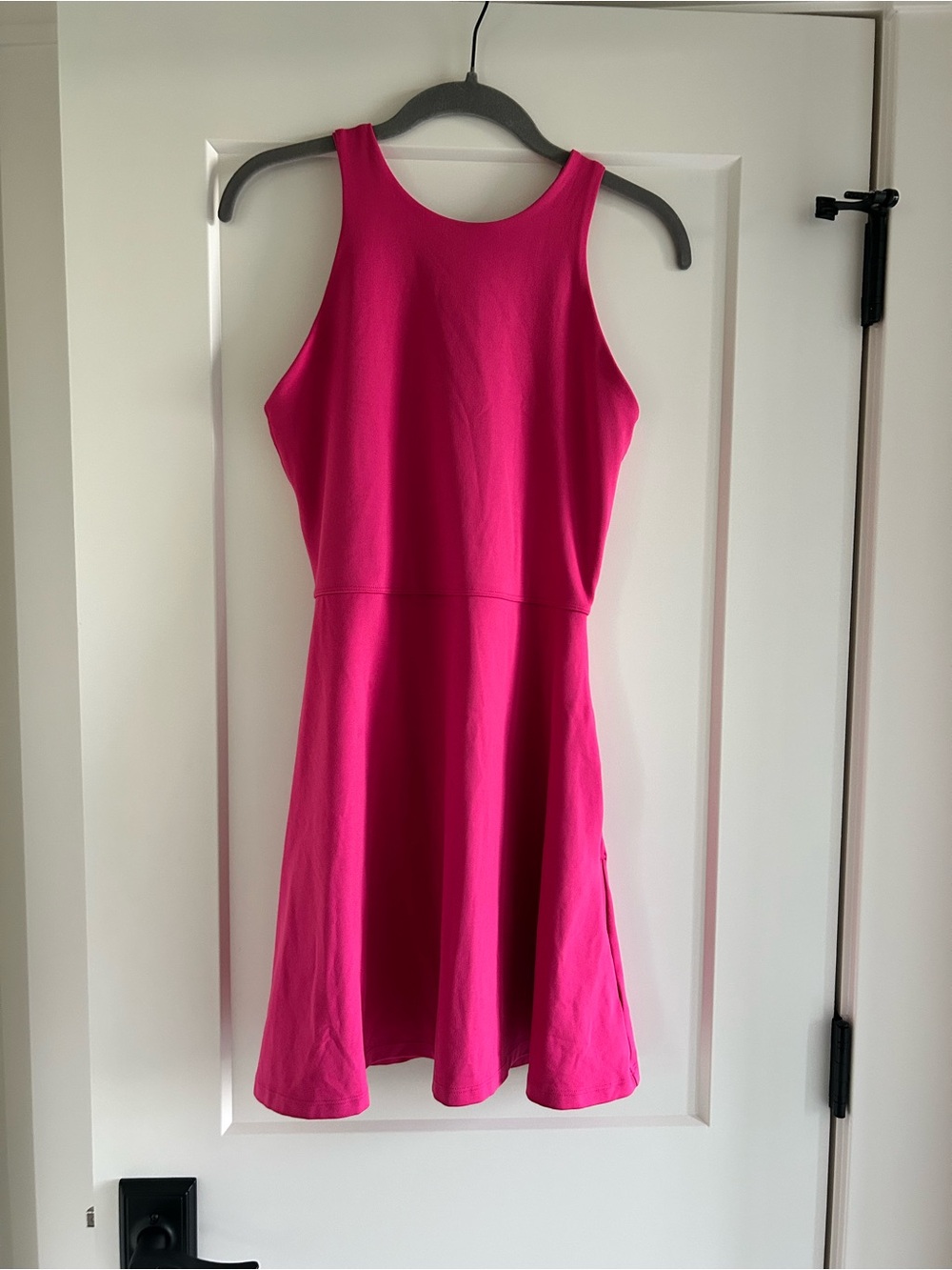Athleta Hot Pink Sleeveless A-Line Dress